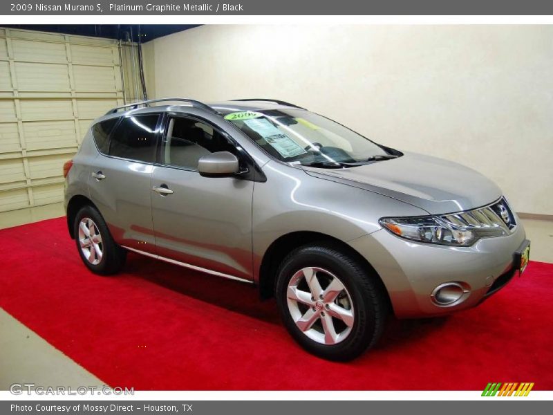Platinum Graphite Metallic / Black 2009 Nissan Murano S