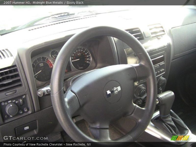 Midnight Blue Metallic / Ebony Black 2007 Hummer H3