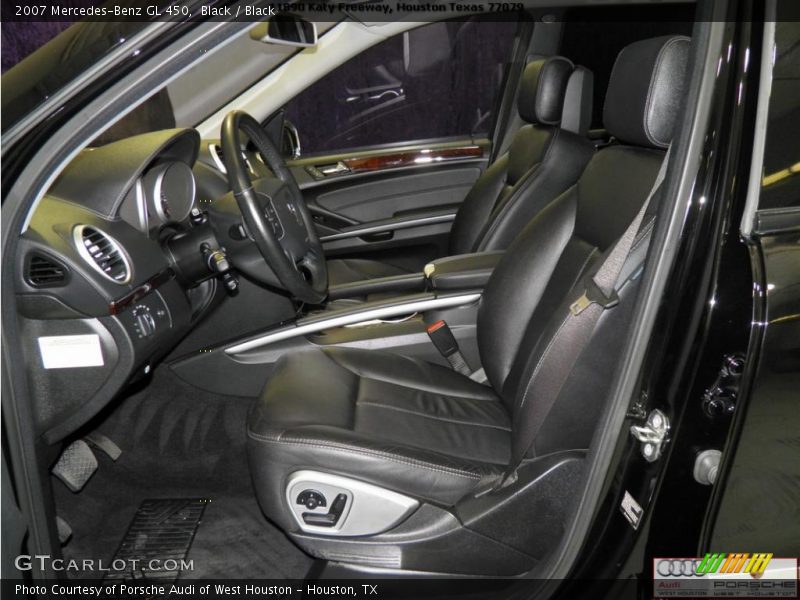 Black / Black 2007 Mercedes-Benz GL 450