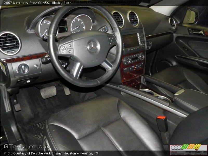 Black / Black 2007 Mercedes-Benz GL 450