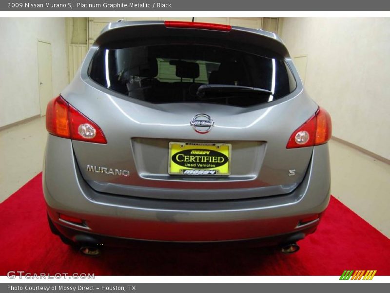Platinum Graphite Metallic / Black 2009 Nissan Murano S