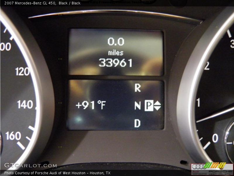 Black / Black 2007 Mercedes-Benz GL 450