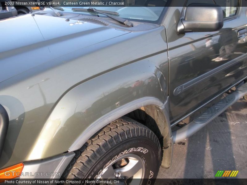 Canteen Green Metallic / Charcoal 2003 Nissan Xterra SE V6 4x4