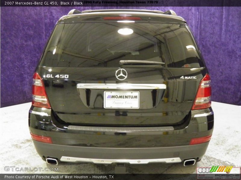 Black / Black 2007 Mercedes-Benz GL 450