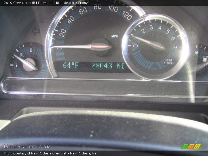 Imperial Blue Metallic / Ebony 2010 Chevrolet HHR LT