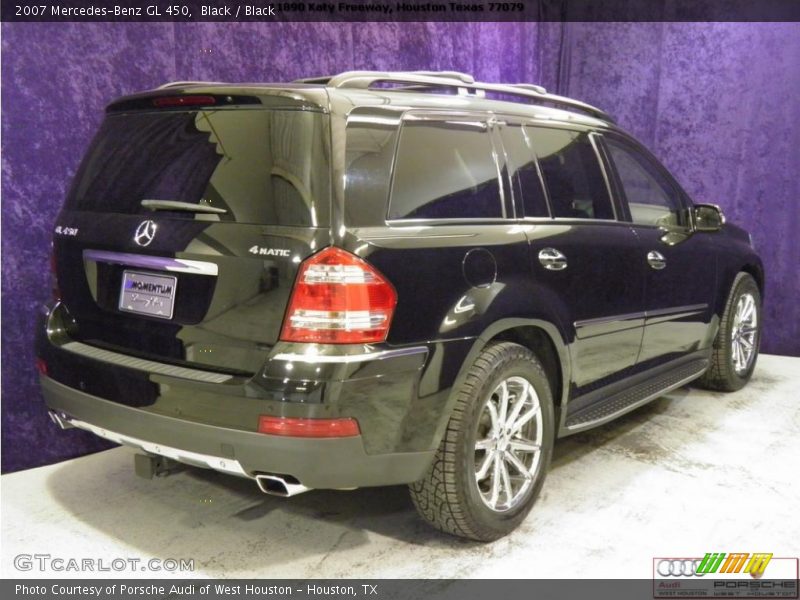 Black / Black 2007 Mercedes-Benz GL 450
