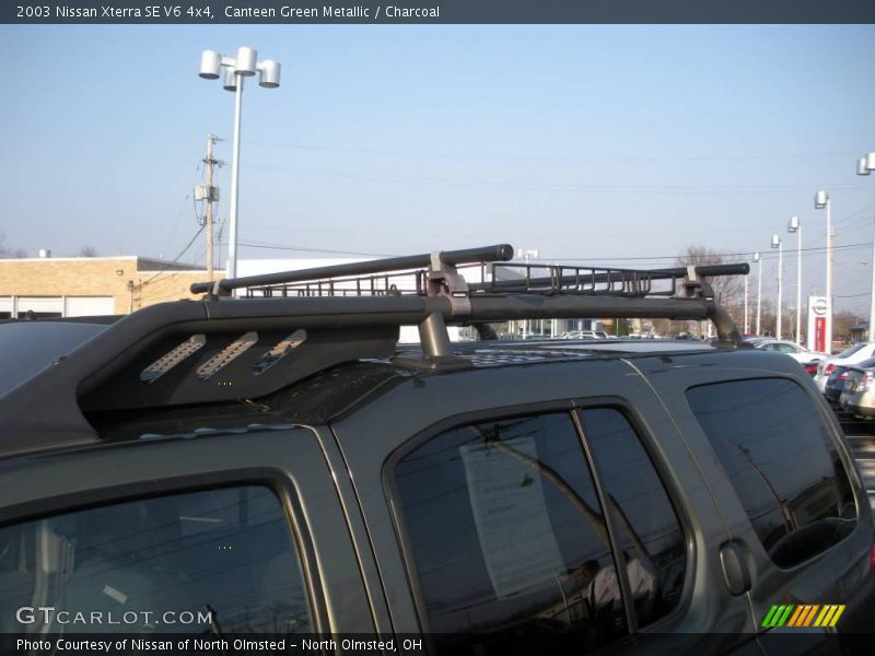 Canteen Green Metallic / Charcoal 2003 Nissan Xterra SE V6 4x4