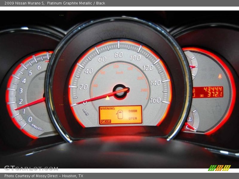 Platinum Graphite Metallic / Black 2009 Nissan Murano S