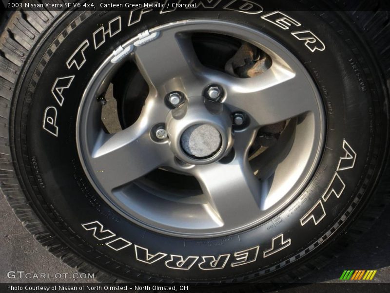 Canteen Green Metallic / Charcoal 2003 Nissan Xterra SE V6 4x4