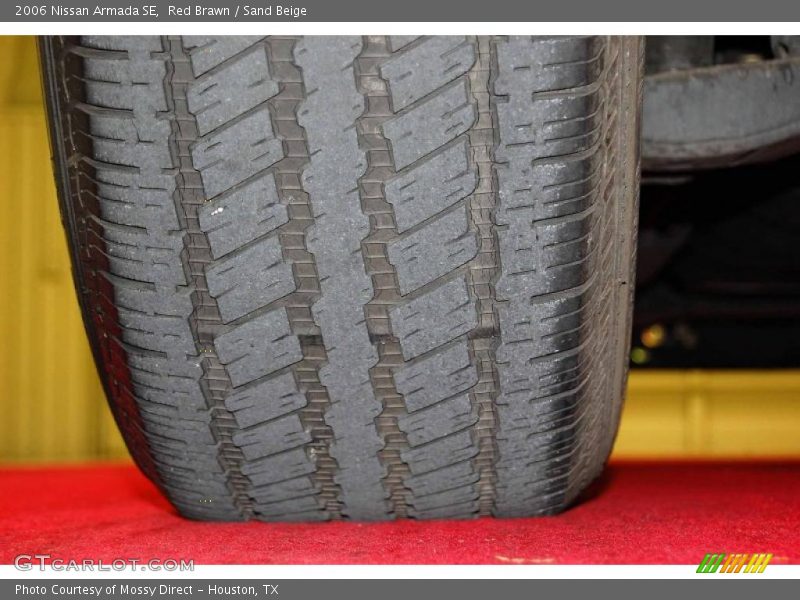 Red Brawn / Sand Beige 2006 Nissan Armada SE