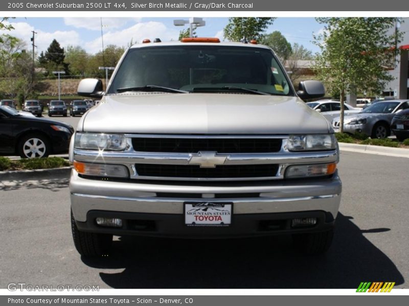 Silver Birch Metallic / Gray/Dark Charcoal 2005 Chevrolet Suburban 2500 LT 4x4