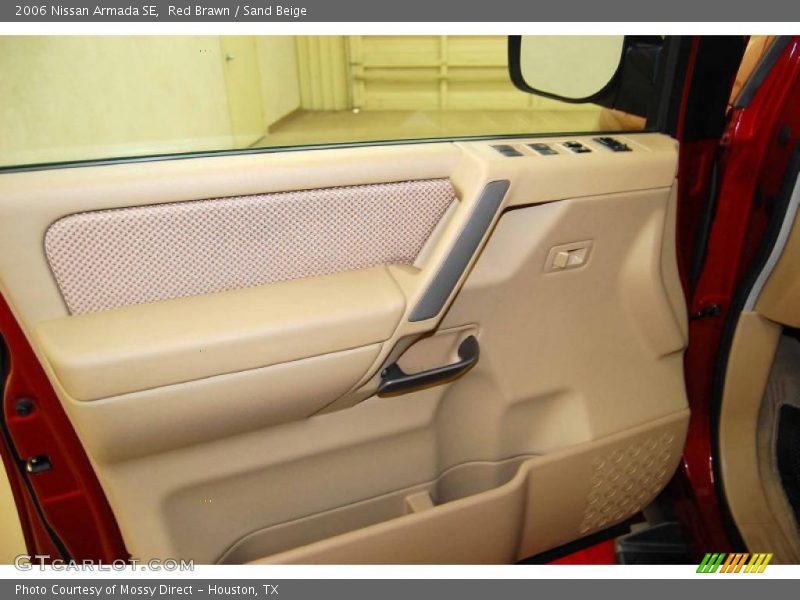 Red Brawn / Sand Beige 2006 Nissan Armada SE