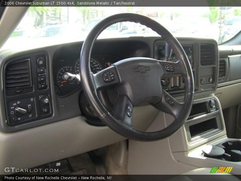 Sandstone Metallic / Tan/Neutral 2006 Chevrolet Suburban LT 1500 4x4