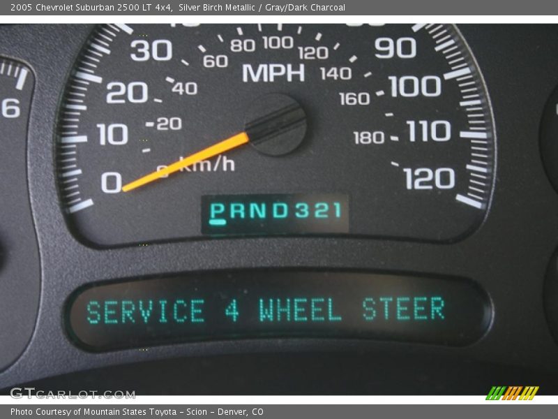 Silver Birch Metallic / Gray/Dark Charcoal 2005 Chevrolet Suburban 2500 LT 4x4