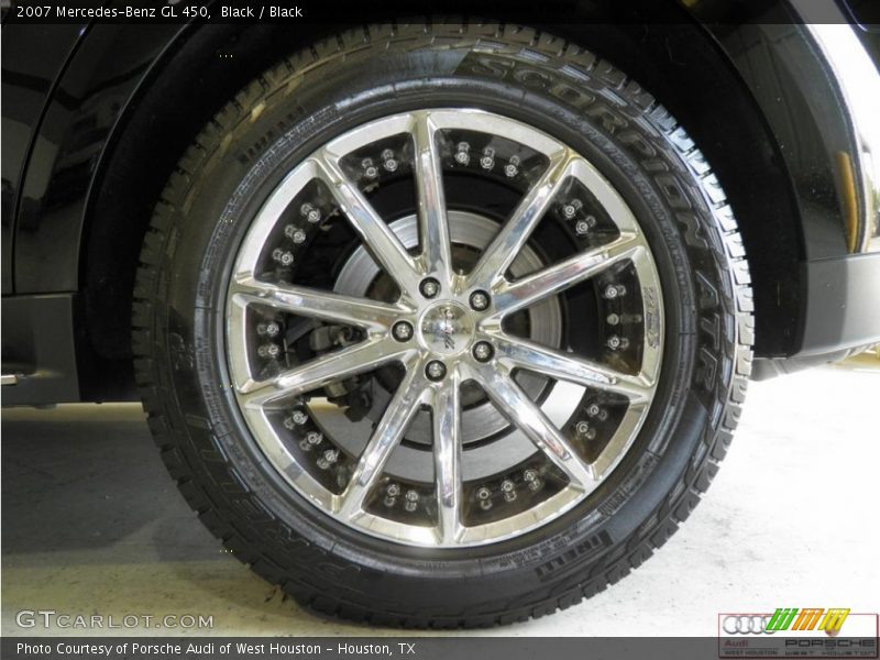 Black / Black 2007 Mercedes-Benz GL 450