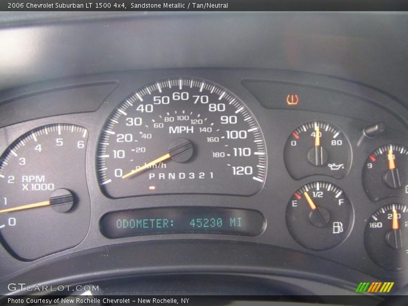 Sandstone Metallic / Tan/Neutral 2006 Chevrolet Suburban LT 1500 4x4
