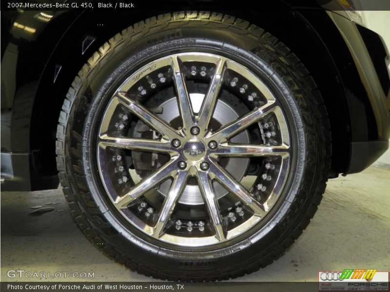 Black / Black 2007 Mercedes-Benz GL 450