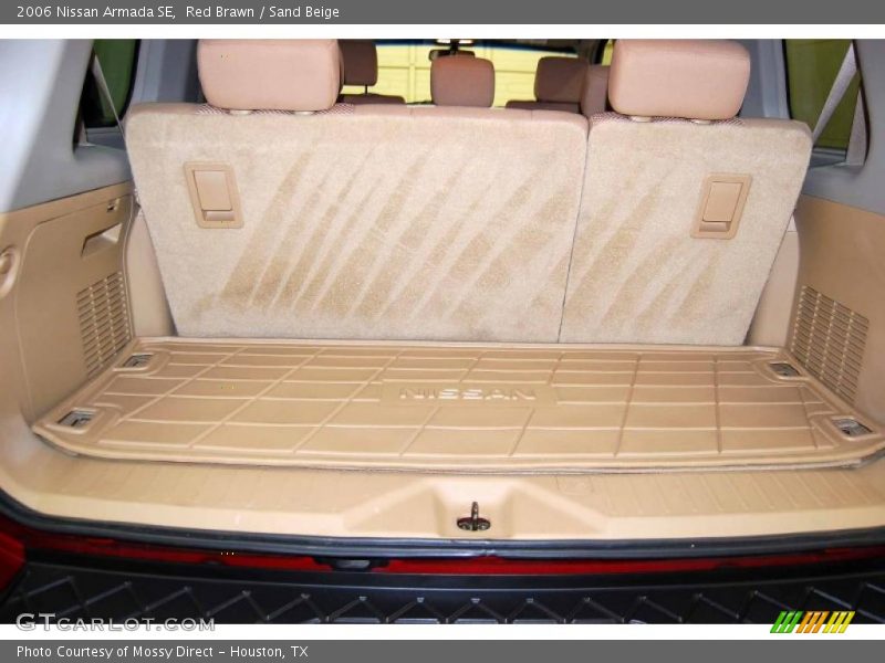 Red Brawn / Sand Beige 2006 Nissan Armada SE
