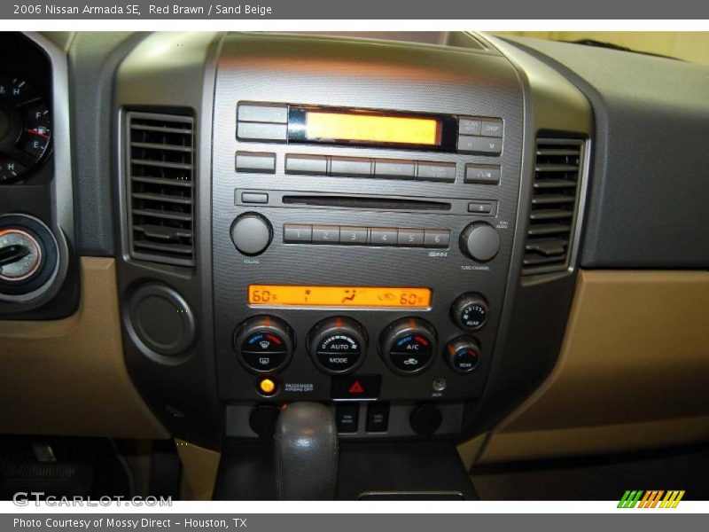 Red Brawn / Sand Beige 2006 Nissan Armada SE