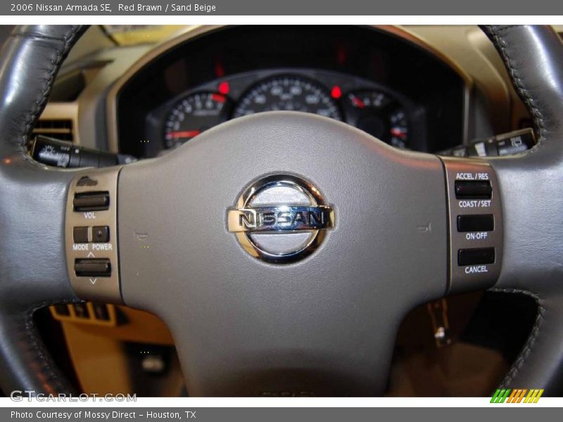 Red Brawn / Sand Beige 2006 Nissan Armada SE