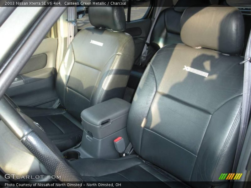 Canteen Green Metallic / Charcoal 2003 Nissan Xterra SE V6 4x4