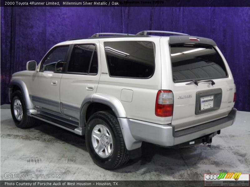 Millennium Silver Metallic / Oak 2000 Toyota 4Runner Limited