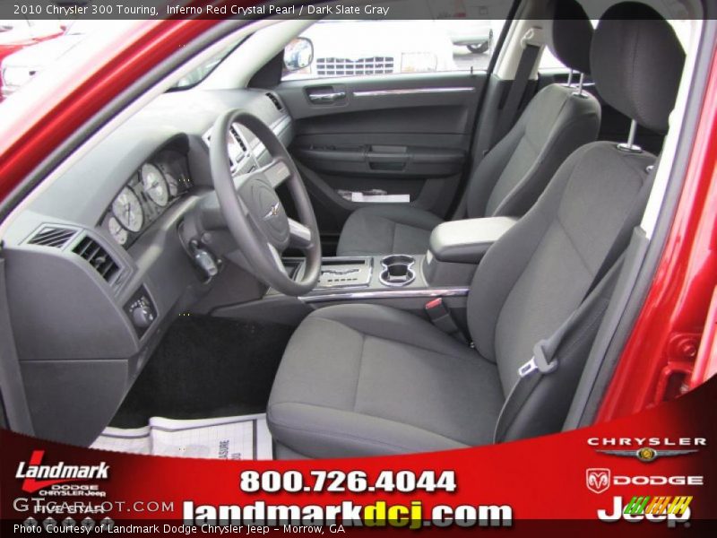 Inferno Red Crystal Pearl / Dark Slate Gray 2010 Chrysler 300 Touring