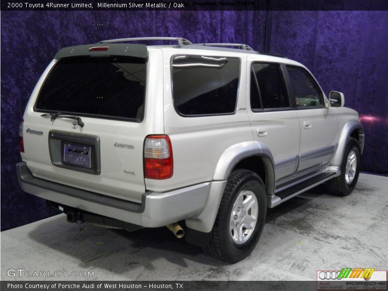 Millennium Silver Metallic / Oak 2000 Toyota 4Runner Limited