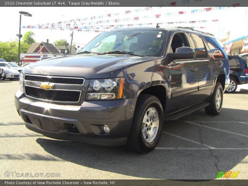 Taupe Gray Metallic / Ebony 2010 Chevrolet Suburban LT 4x4