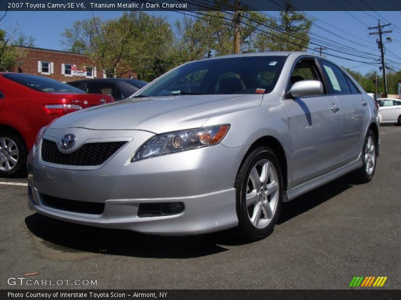 Titanium Metallic / Dark Charcoal 2007 Toyota Camry SE V6