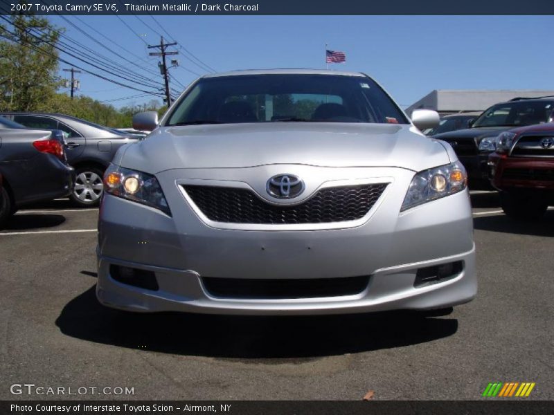 Titanium Metallic / Dark Charcoal 2007 Toyota Camry SE V6