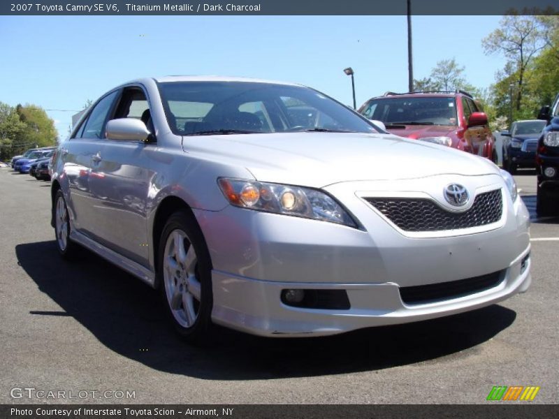Titanium Metallic / Dark Charcoal 2007 Toyota Camry SE V6