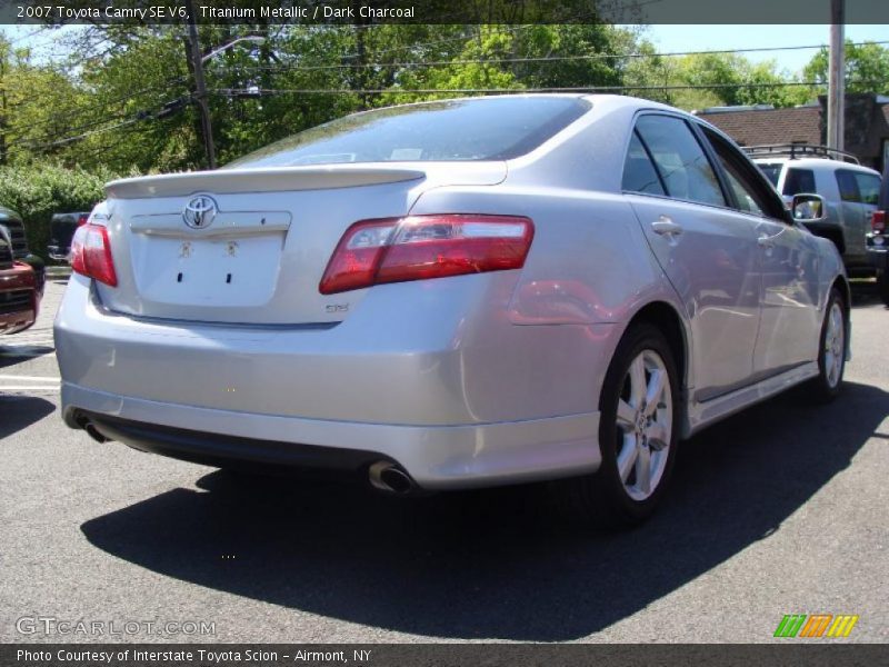 Titanium Metallic / Dark Charcoal 2007 Toyota Camry SE V6