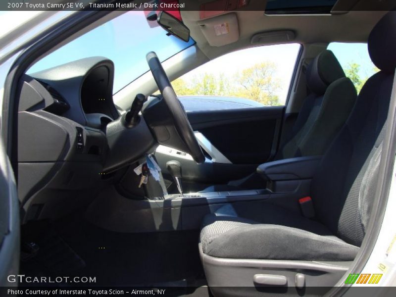 Titanium Metallic / Dark Charcoal 2007 Toyota Camry SE V6