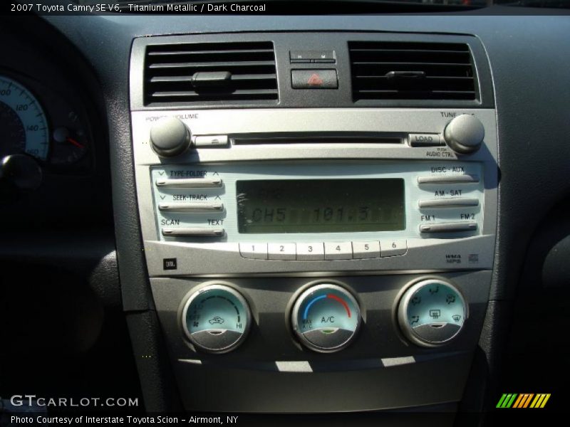 Titanium Metallic / Dark Charcoal 2007 Toyota Camry SE V6