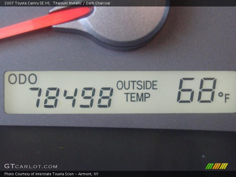 Titanium Metallic / Dark Charcoal 2007 Toyota Camry SE V6
