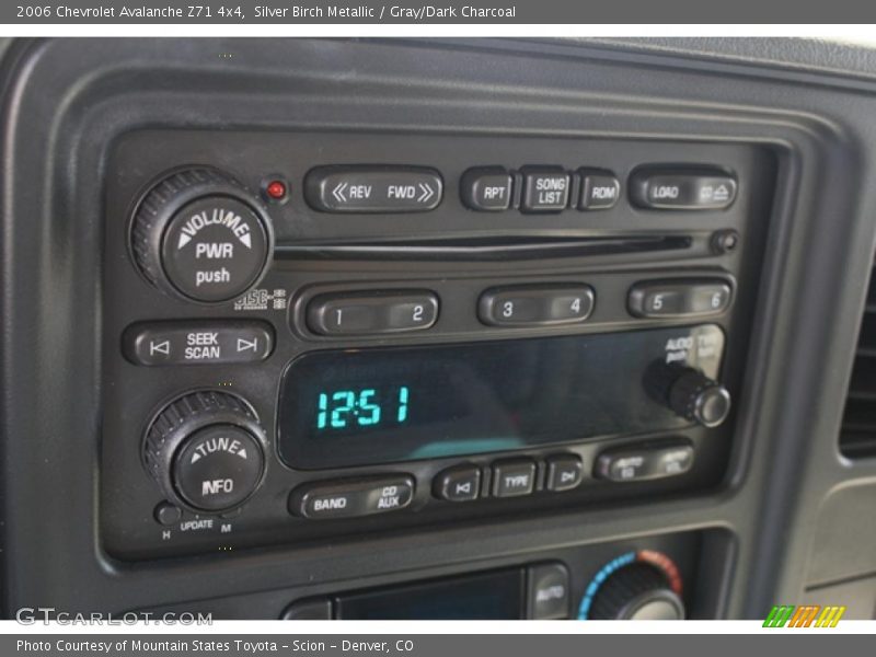 Silver Birch Metallic / Gray/Dark Charcoal 2006 Chevrolet Avalanche Z71 4x4