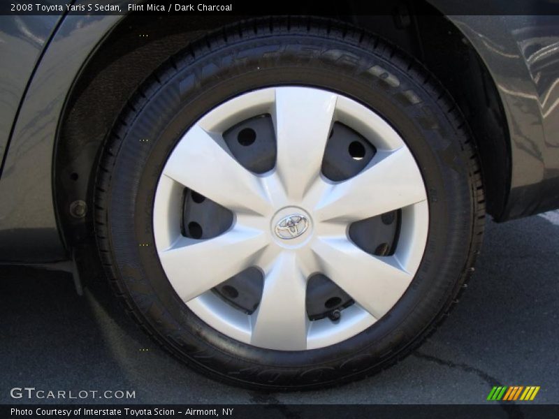 Flint Mica / Dark Charcoal 2008 Toyota Yaris S Sedan