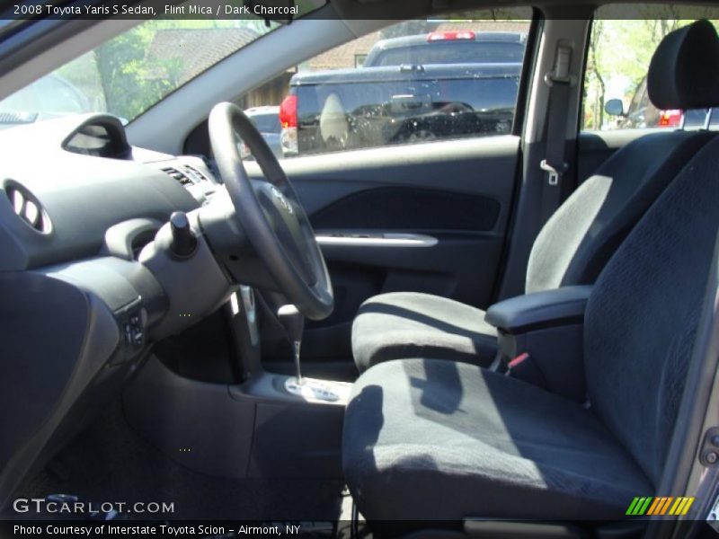 Flint Mica / Dark Charcoal 2008 Toyota Yaris S Sedan