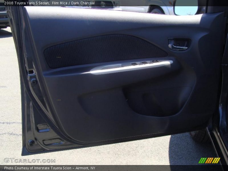 Flint Mica / Dark Charcoal 2008 Toyota Yaris S Sedan