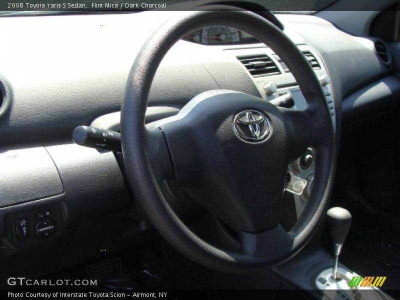 Flint Mica / Dark Charcoal 2008 Toyota Yaris S Sedan