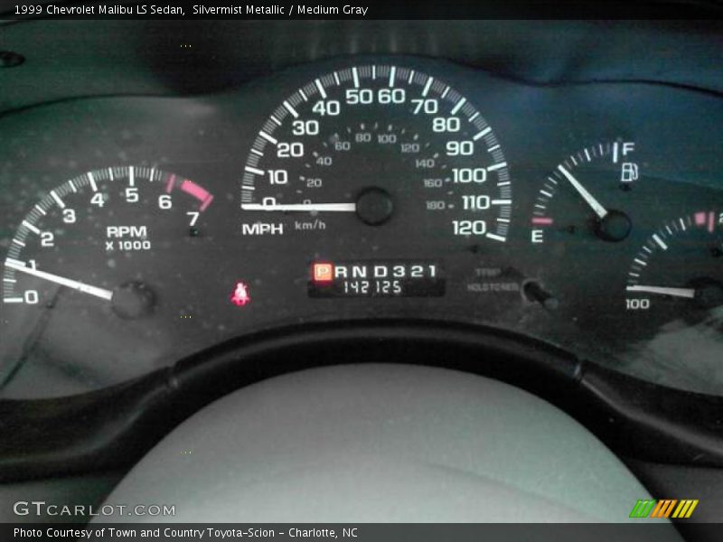 Silvermist Metallic / Medium Gray 1999 Chevrolet Malibu LS Sedan