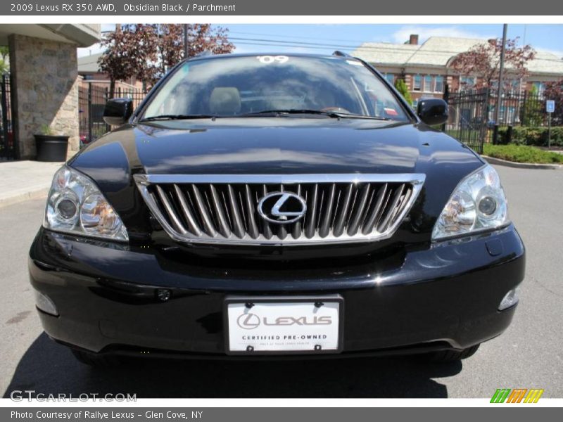 Obsidian Black / Parchment 2009 Lexus RX 350 AWD