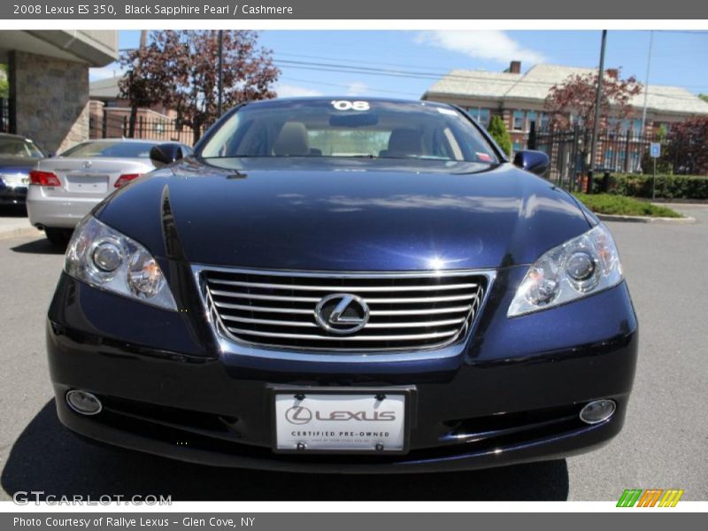 Black Sapphire Pearl / Cashmere 2008 Lexus ES 350