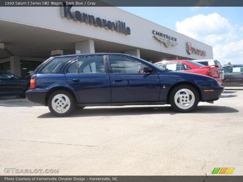 Dark Blue / Gray 1999 Saturn S Series SW2 Wagon