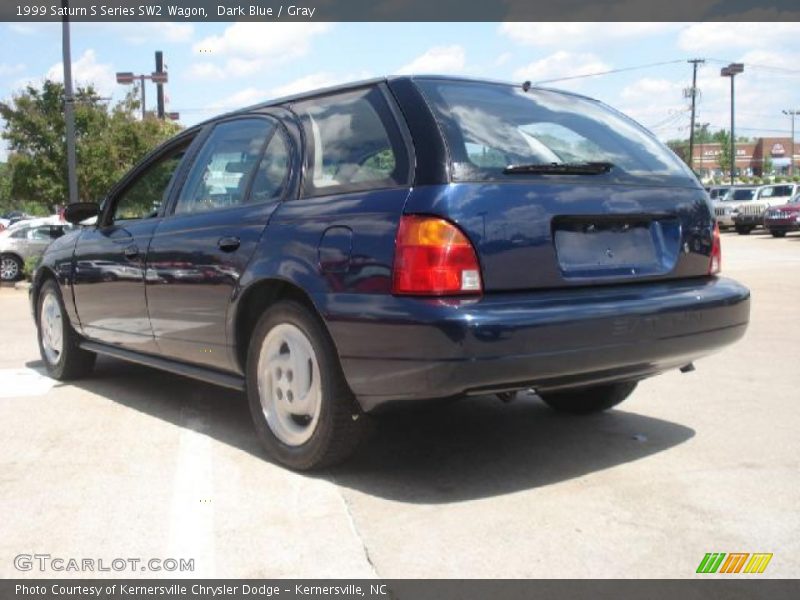 Dark Blue / Gray 1999 Saturn S Series SW2 Wagon