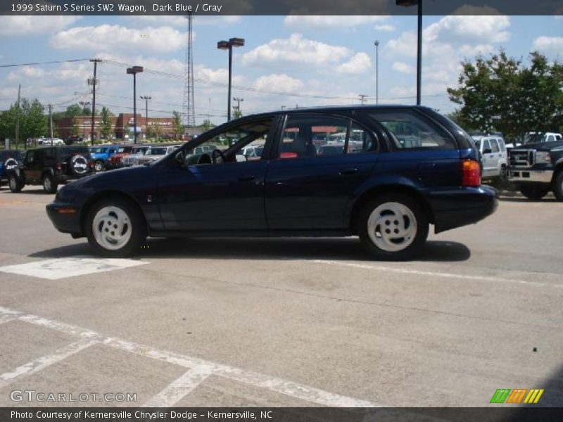 Dark Blue / Gray 1999 Saturn S Series SW2 Wagon