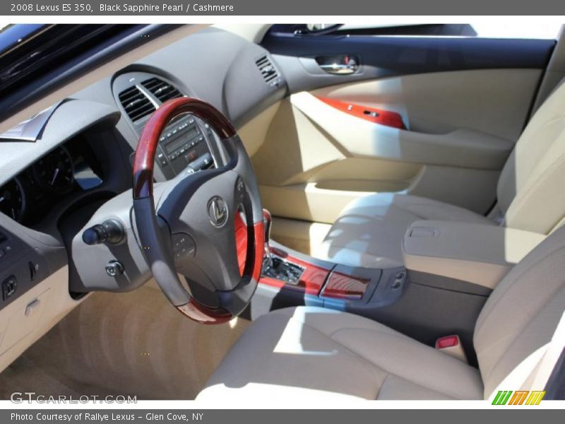 Black Sapphire Pearl / Cashmere 2008 Lexus ES 350