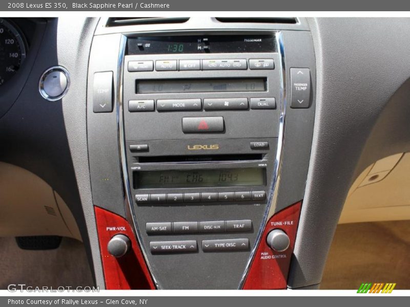 Black Sapphire Pearl / Cashmere 2008 Lexus ES 350