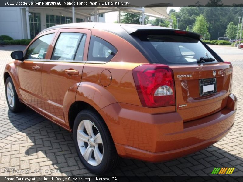 Mango Tango Pearl / Dark Slate Gray 2011 Dodge Caliber Mainstreet